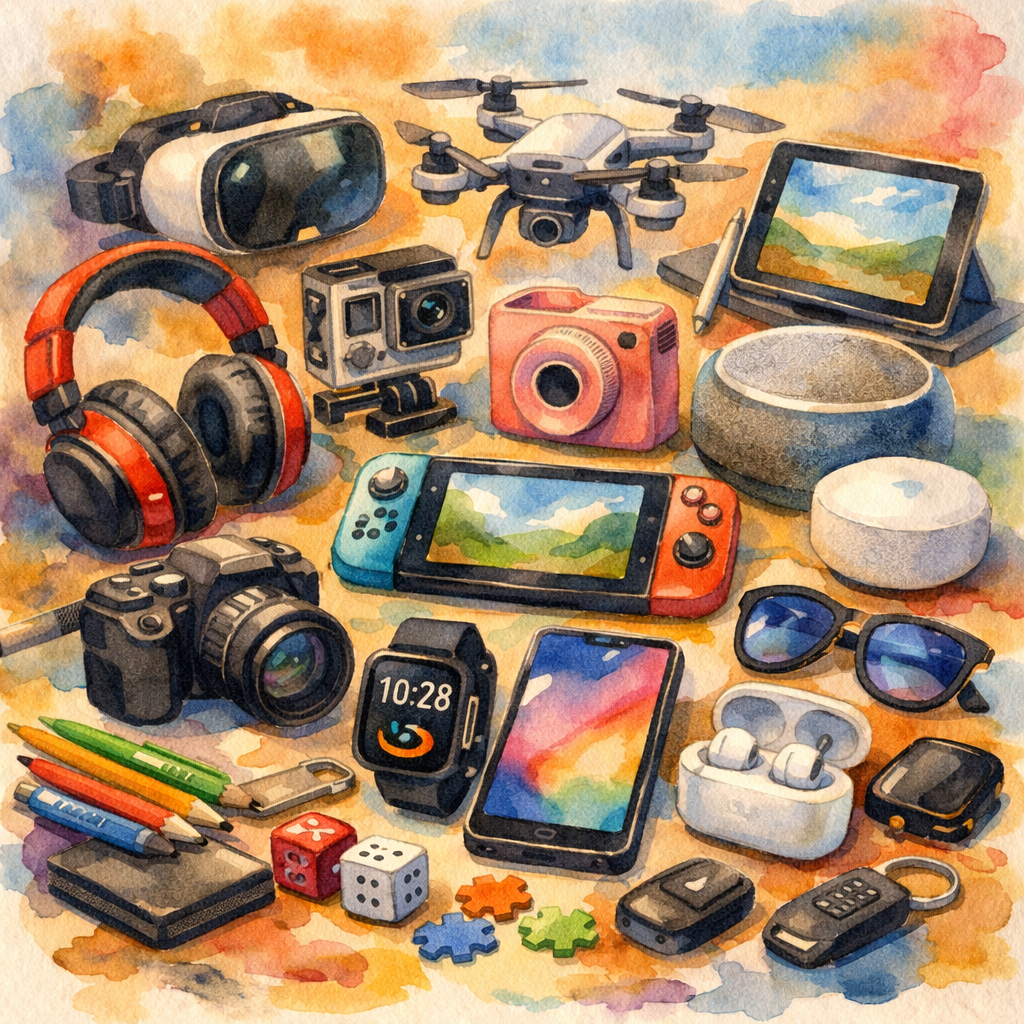 Accessoires et Gadgets pour tous le monde!