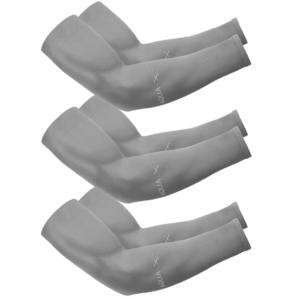 Manchettes Anti-UV Unisexe – Protection Solaire Bras Été | Lot de 3 Paires 🔥 -28%