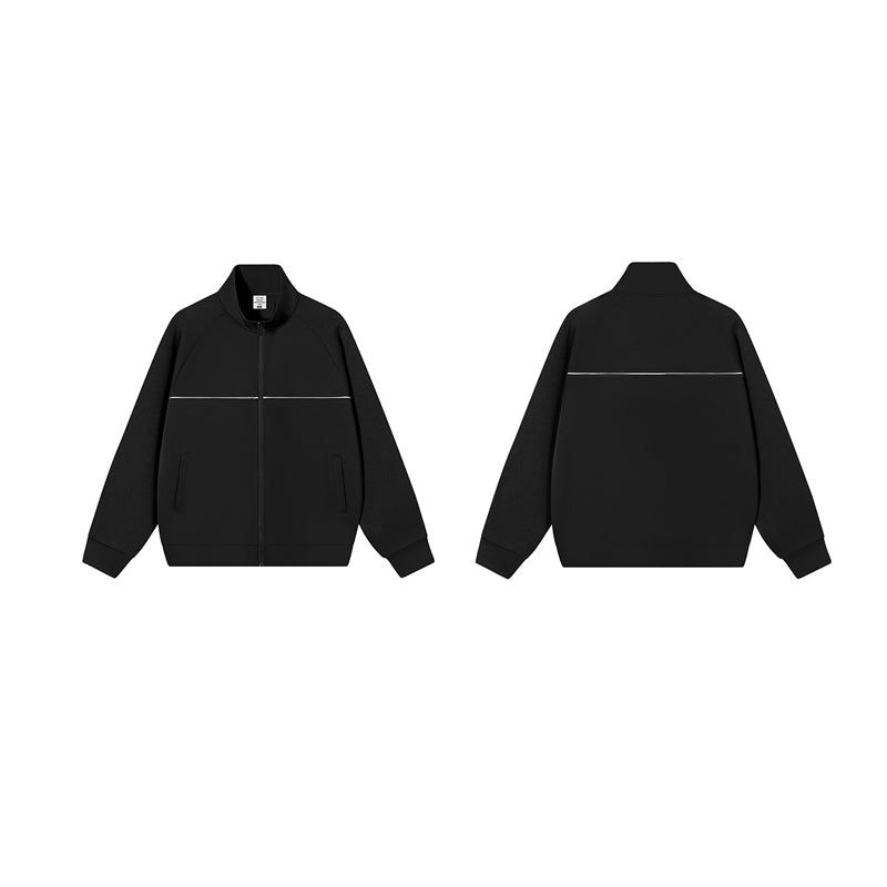 Veste Zippée Col Montant — Homme