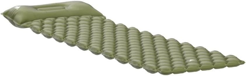 Trinordic campingmat uiterst lichte opblaasbare slaapmat met kussen, opvouwbaar opblaasbaar licht eenpersoonsbed, draagbaar luchtkussen, voor buiten, backpacken, wandelen, reizen