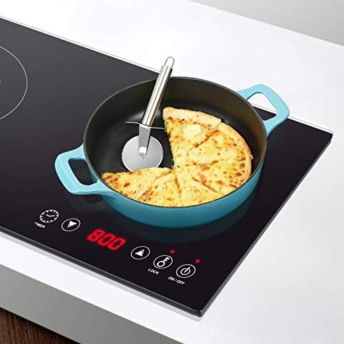 Cocotte Ovale en Fonte Émaillée La Cuisine – 5 L, Canneberge, Bouton Doré, Induction