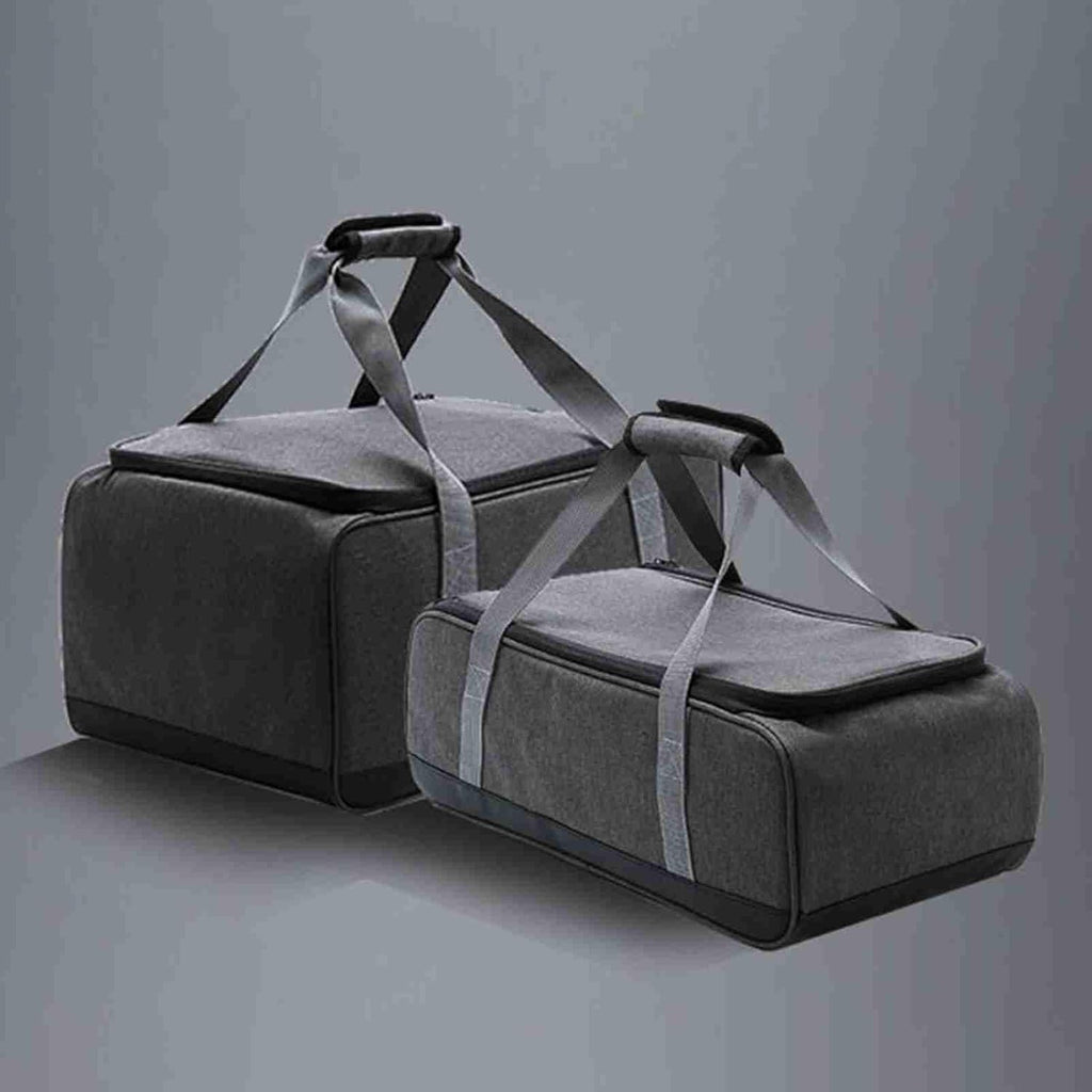 GOWENIC Fourre-tout de Camping Robuste |Sac de Rangement pour Cuisine Extérieure avec Séparateurs Réglables pour Ustensiles de Cuisine et Cuisinière