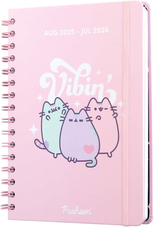 Agenda scolaire Pusheen 2025-2026 A5