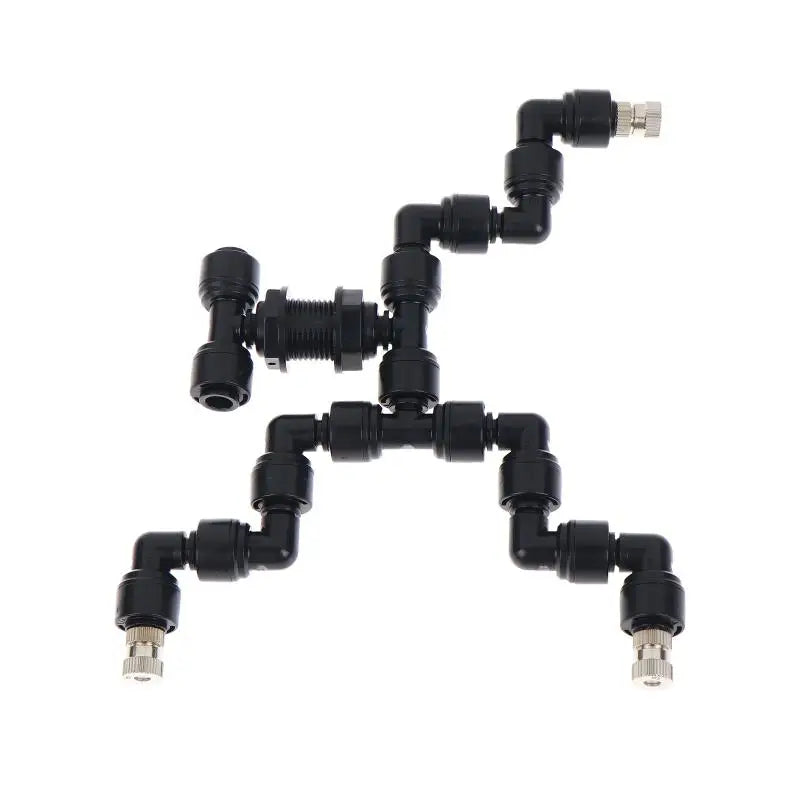 Buse de Brumisation 4 Têtes pour Terrarium – Connexion Rapide 6,35 mm