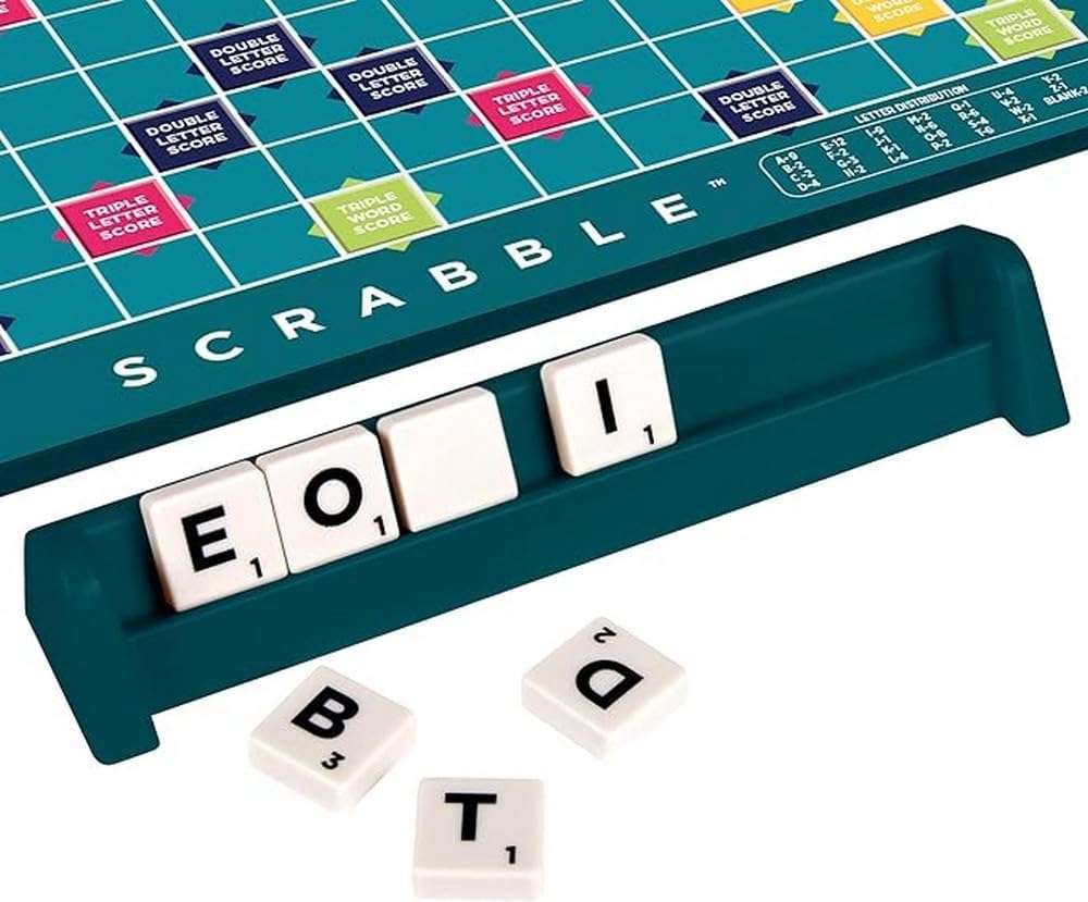 Mattel Games - Y9668 - Mattel Scrabble Junior - Gezelschapsspel voor kinderen vanaf 6 jaar