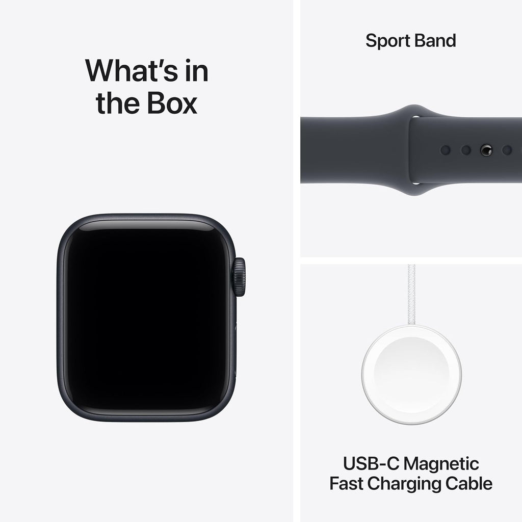 Apple Watch SE 3 [GPS 40mm] Smart Watch with Starlight Case and Starlight Sport Band - Activity / Sleep / Heart Rate Monitor - Always On Screen