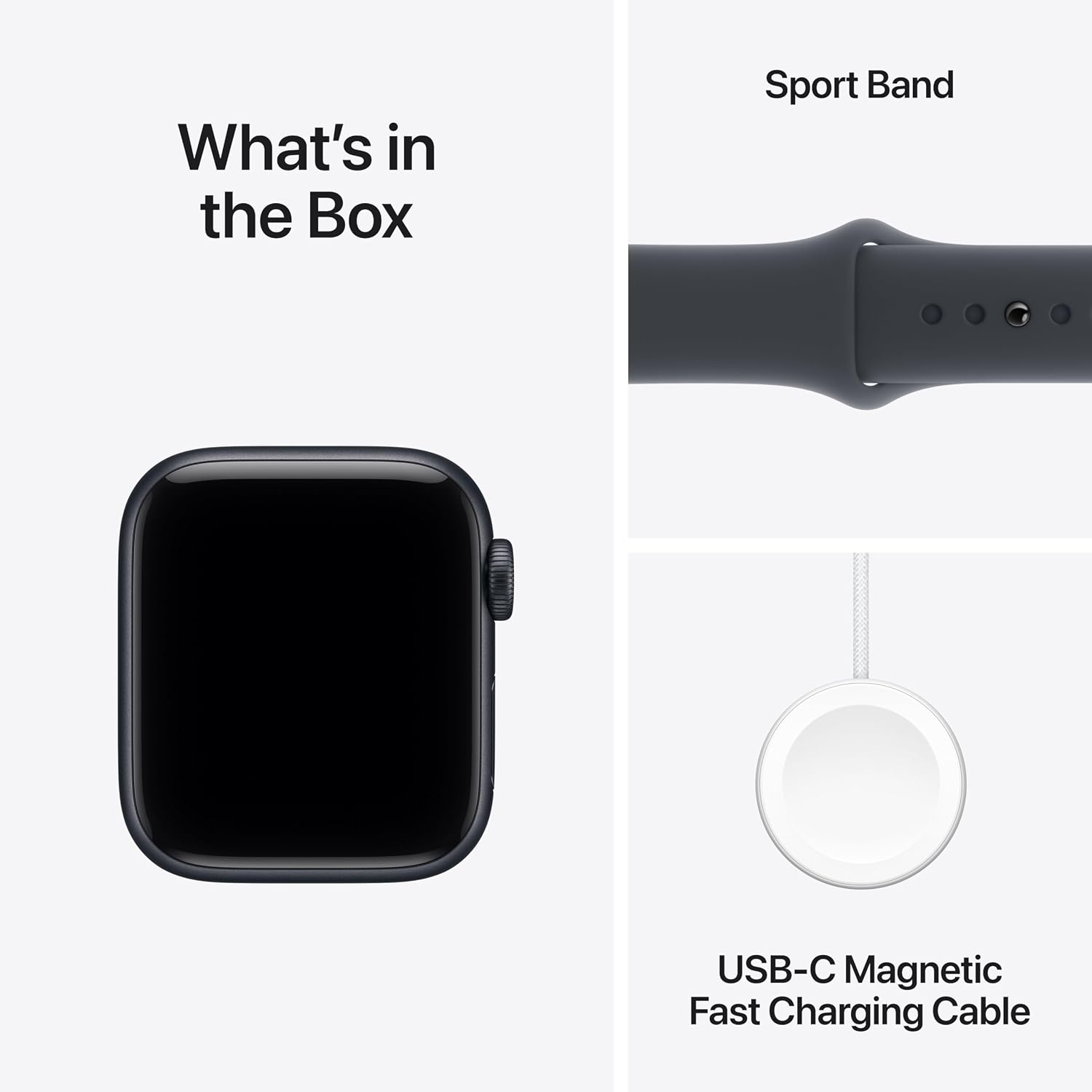 Apple Watch SE 3 [GPS 40mm] Smart Watch with Starlight Case and Starlight Sport Band - Activity / Sleep / Heart Rate Monitor - Always On Screen