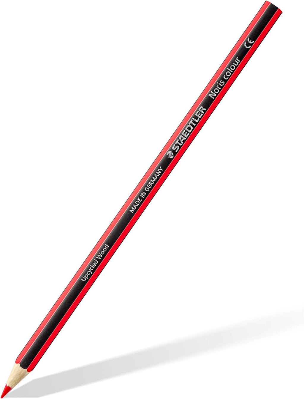 STAEDTLER - Noris colour 185 - Cardboard case of 24 assorted coloured pencils in upcycled wood - 20 + 4 free - 185 C24P