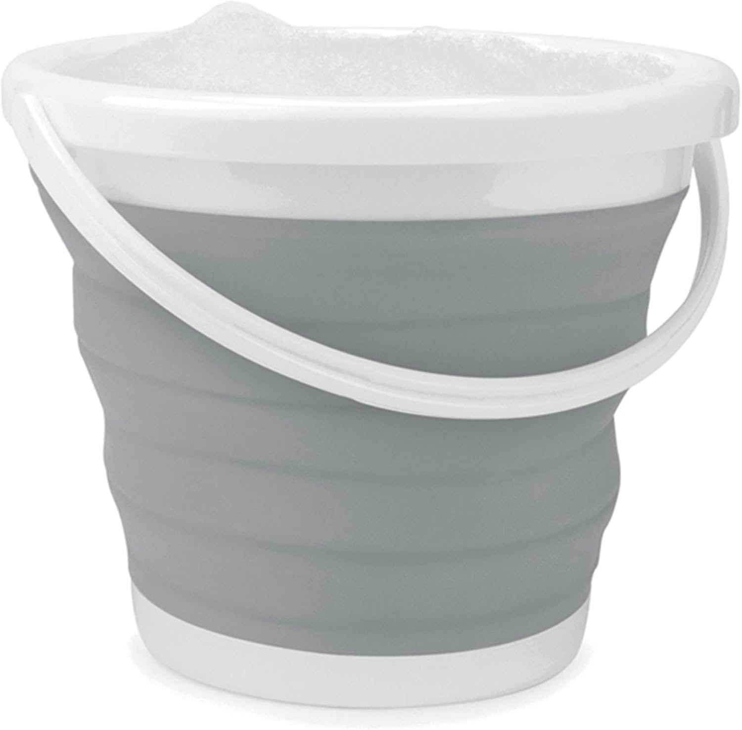 Beldray LA030191GRY Opvouwbare kom – intrekbare kom van kunststof, afwasbak, draagbaar, groenten wassen, servies, rechthoekige kom voor huishouden en keuken, camping, caravans