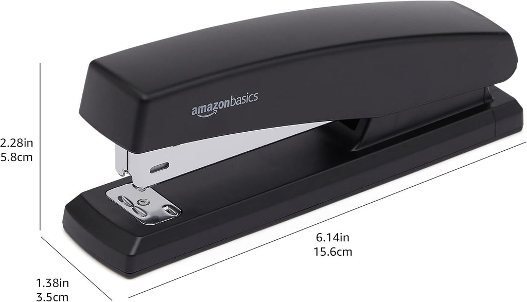 Amazon Basics nietjesmachine met 1000 nietjes, zwart