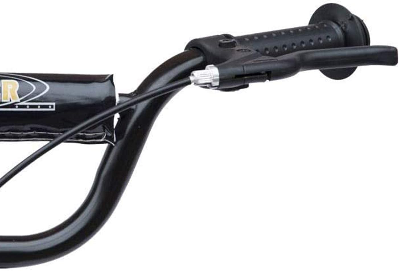 HOMCOM Scooter met banden, 30 cm, hoogte verstelbaar stuur, handgreep rem en standaard