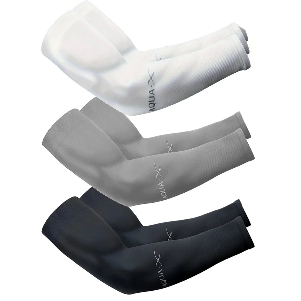 Manchettes Anti-UV Unisexe – Protection Solaire Bras Été | Lot de 3 Paires 🔥 -28%