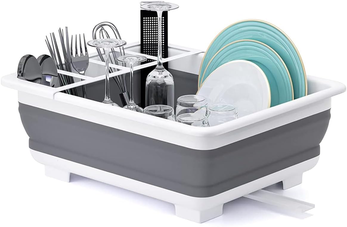 THANSTAR Opvouwbaar afdruiprek voor keuken