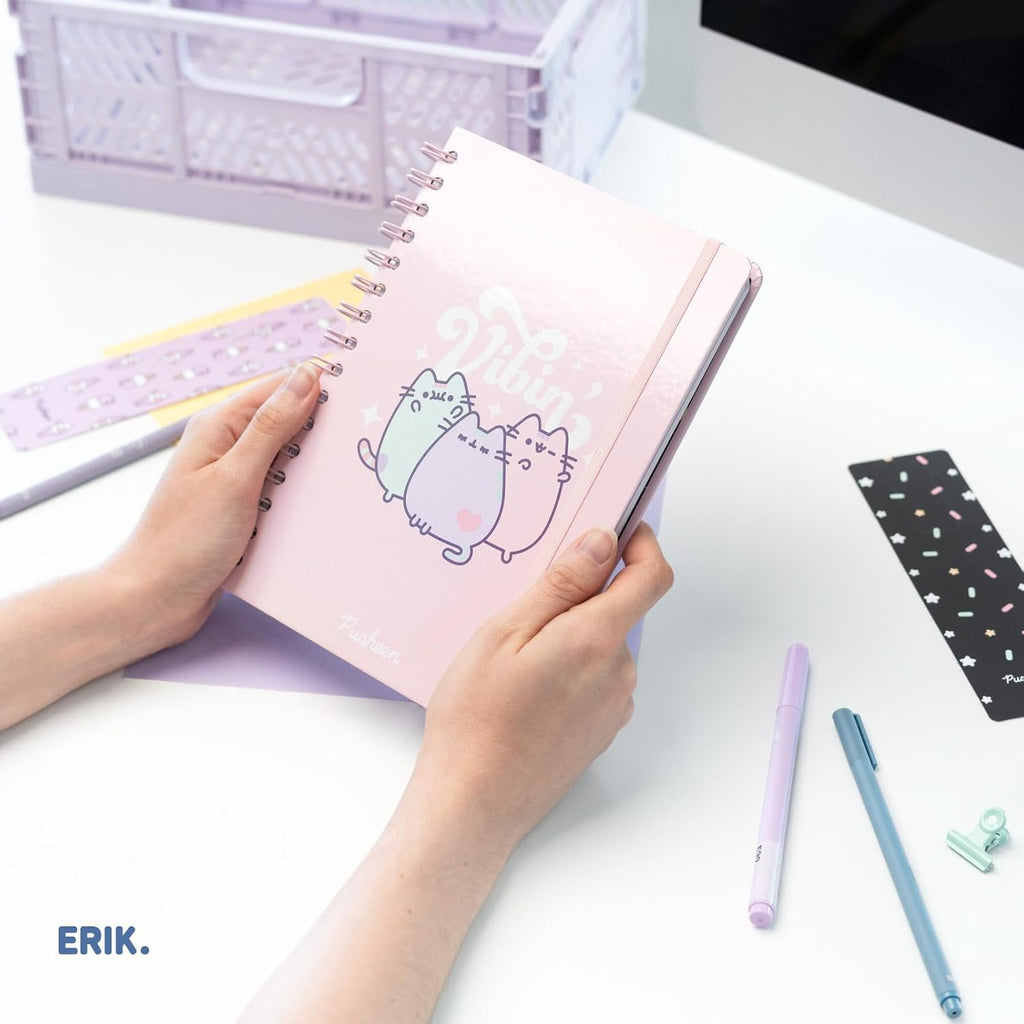 Grupo Erik - Pusheen Schoolagenda 2025 2026 | A5-formaat, schrijfwaren voor jongeren, schoolbenodigdheden, agenda 2025 2026 meisjes
