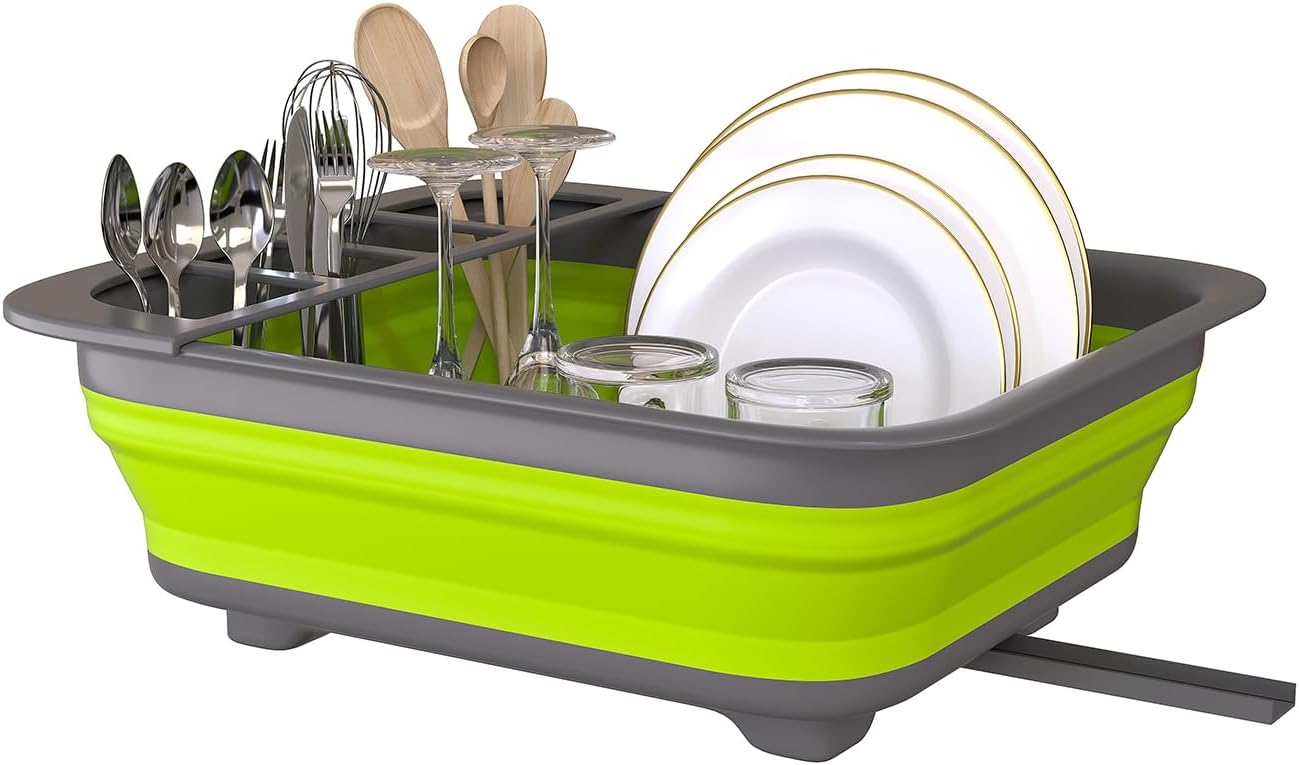 THANSTAR Opvouwbaar afdruiprek voor keuken