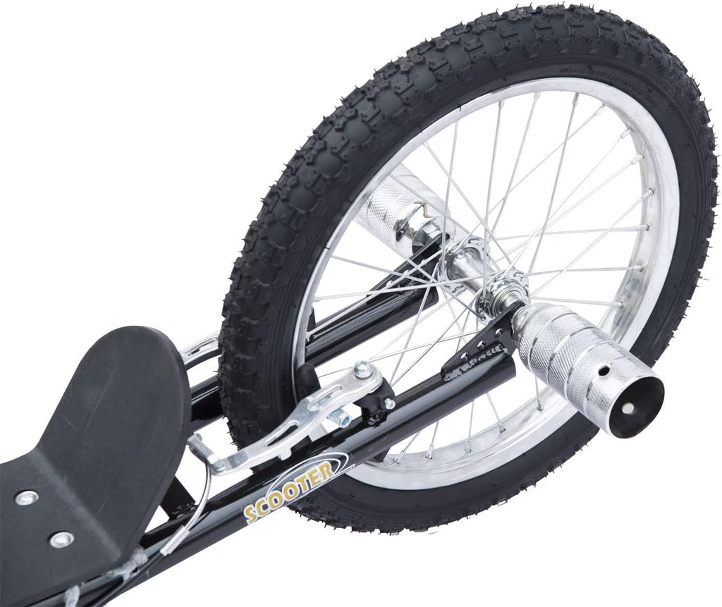 HOMCOM Step, grote luchtwielen, diameter 41 cm, met pegs