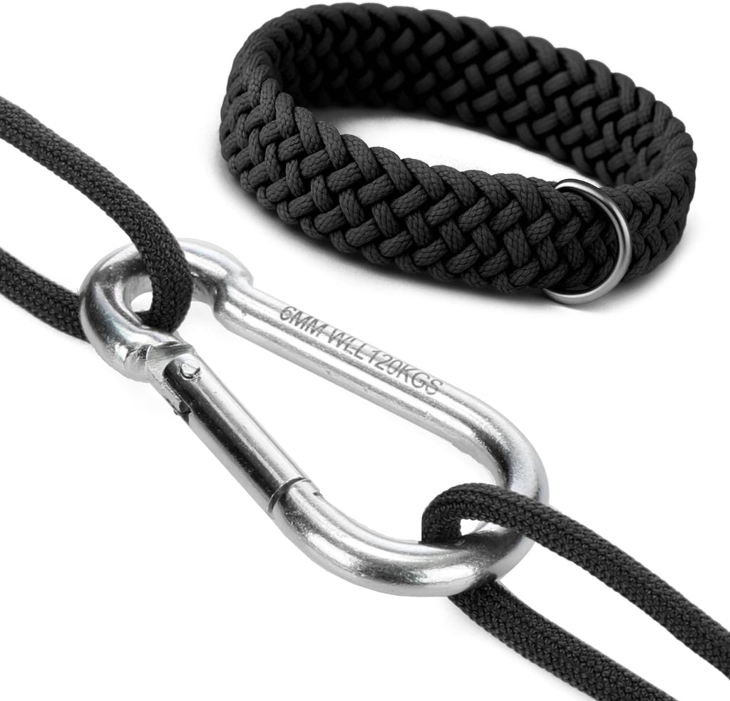 COM-FOUR® Paracord touw Ø 4 mm, 25 m - 7-voudig touw voor boten, camping, outdoor - nylon touw met een draagvermogen van 250 kg - tenttouw, scheerlijn, universeel touw