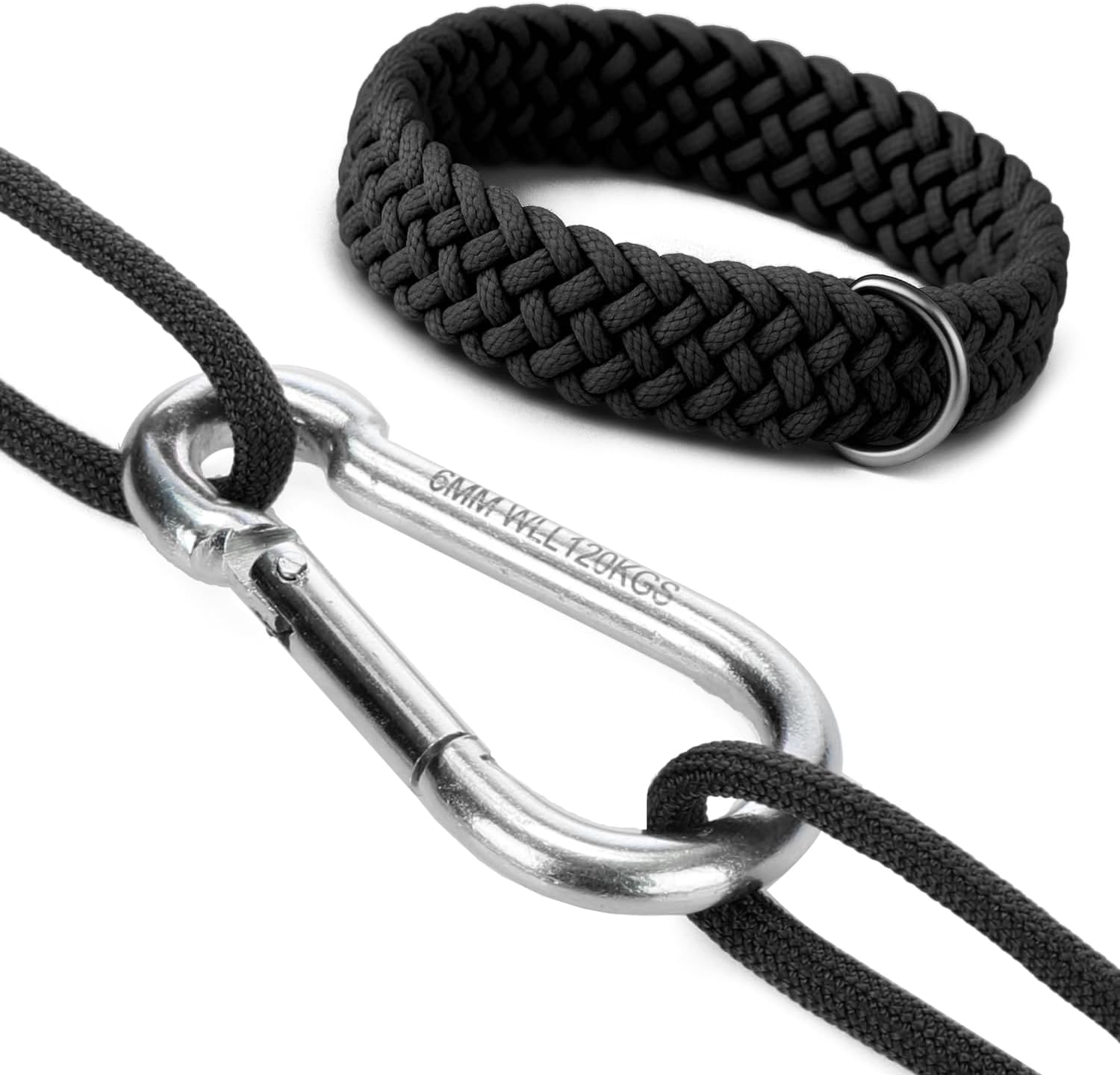 COM-FOUR® Paracord touw Ø 4 mm, 25 m - 7-voudig touw voor boten, camping, outdoor - nylon touw met een draagvermogen van 250 kg - tenttouw, scheerlijn, universeel touw