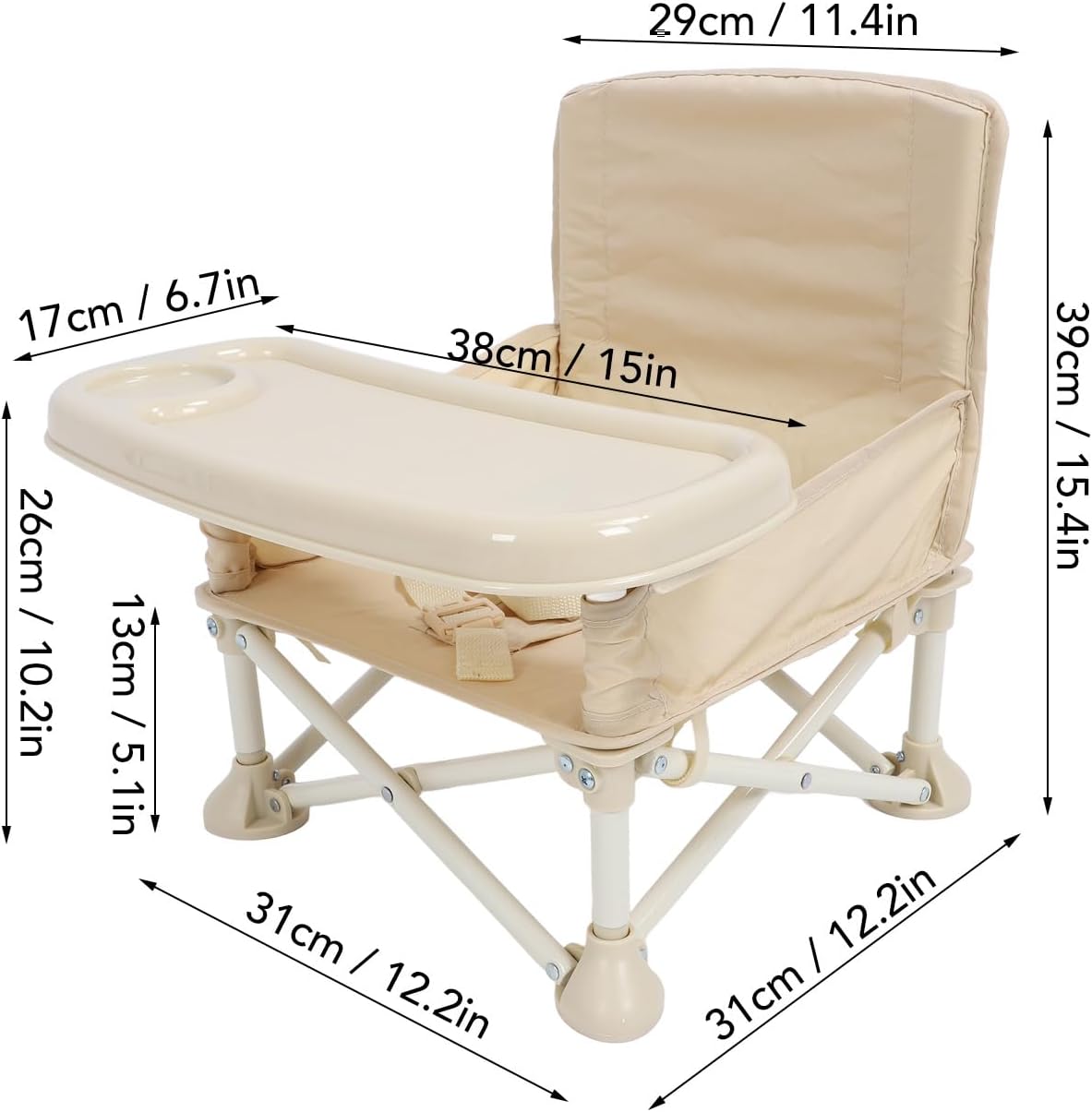 Klapstoel voor kinderen, multifunctionele draagbare opvouwbare kruk voor peuters, outdoor kruk voor kinderen, strand voor outdoor strandfotografie, camping