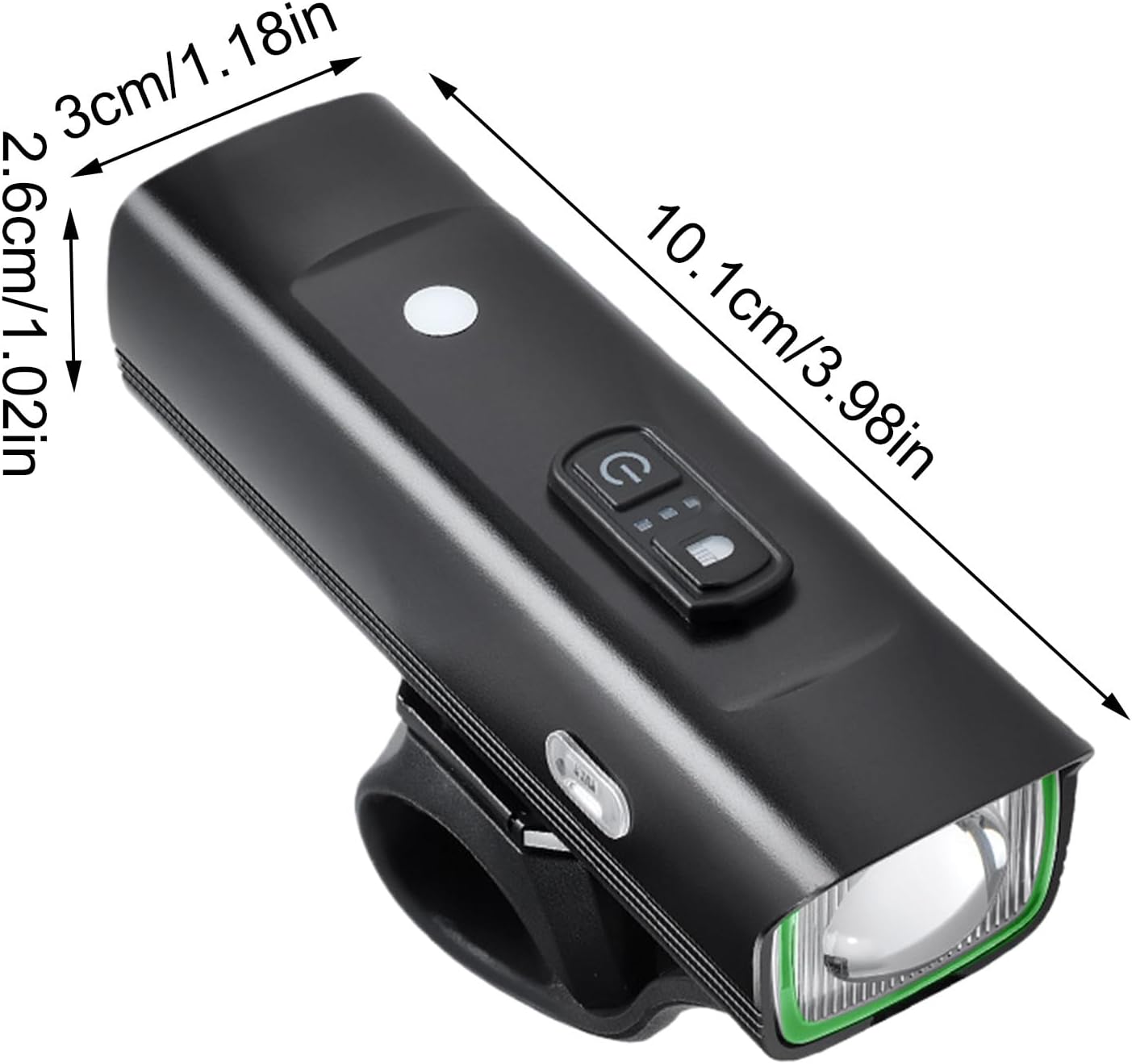 Phare de vélo tout-terrain, phare à haute luminosité | Fournitures d'extérieur pour la pêche, les urgences, les voyages, le camping en intérieur