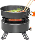 Réchaud de camping pour extérieur – Cuisine résistante – Réchaud de cuisine en plein air | pour randonnée et activités de plein air pour toute la