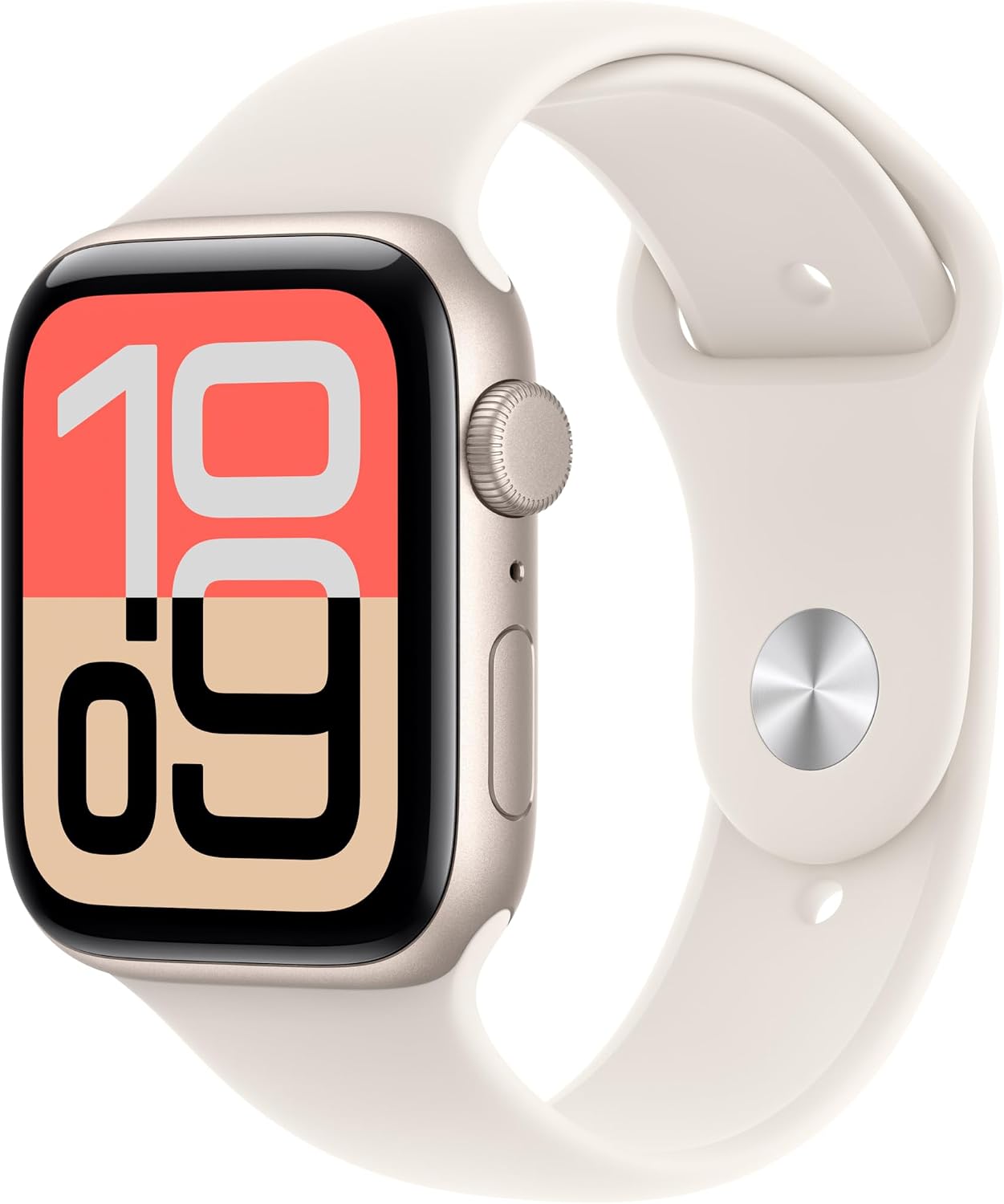 Apple Watch SE 3 [GPS 40mm] Smart Watch with Starlight Case and Starlight Sport Band - Activity / Sleep / Heart Rate Monitor - Always On Screen
