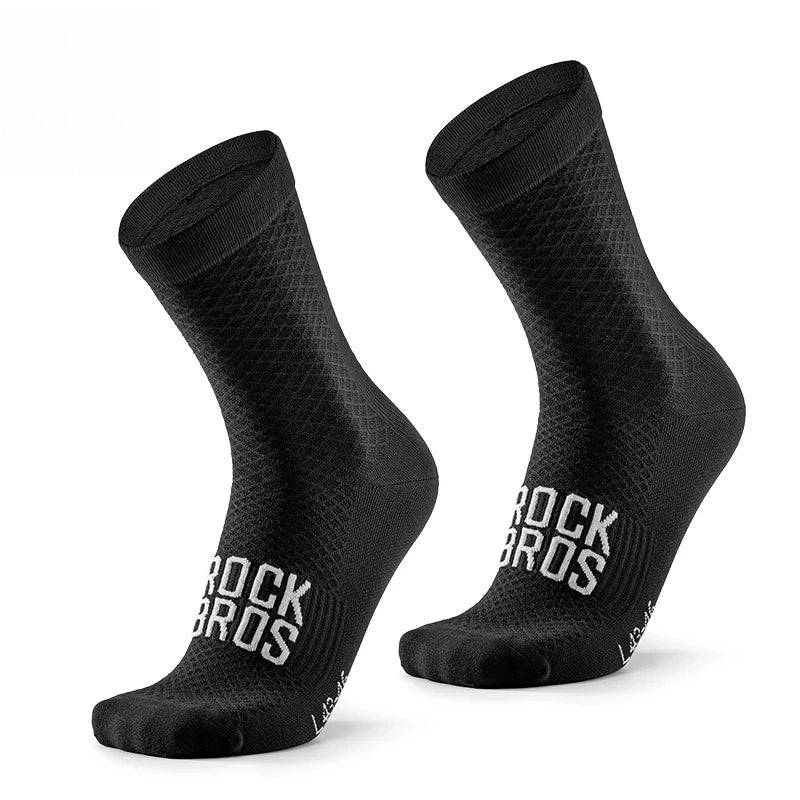 Chaussettes de Cyclisme ROCKBROS Road to Sky – Respirantes & Haute Élasticité