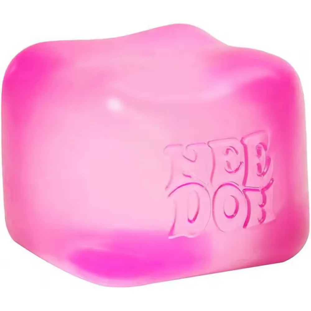Needoh Dr Pepper Nice Cube & Dream Drop Sensory Toy Hamburger for Autism ADHD Squishy Stress Relief Anxiety Squeeze Pull Toy