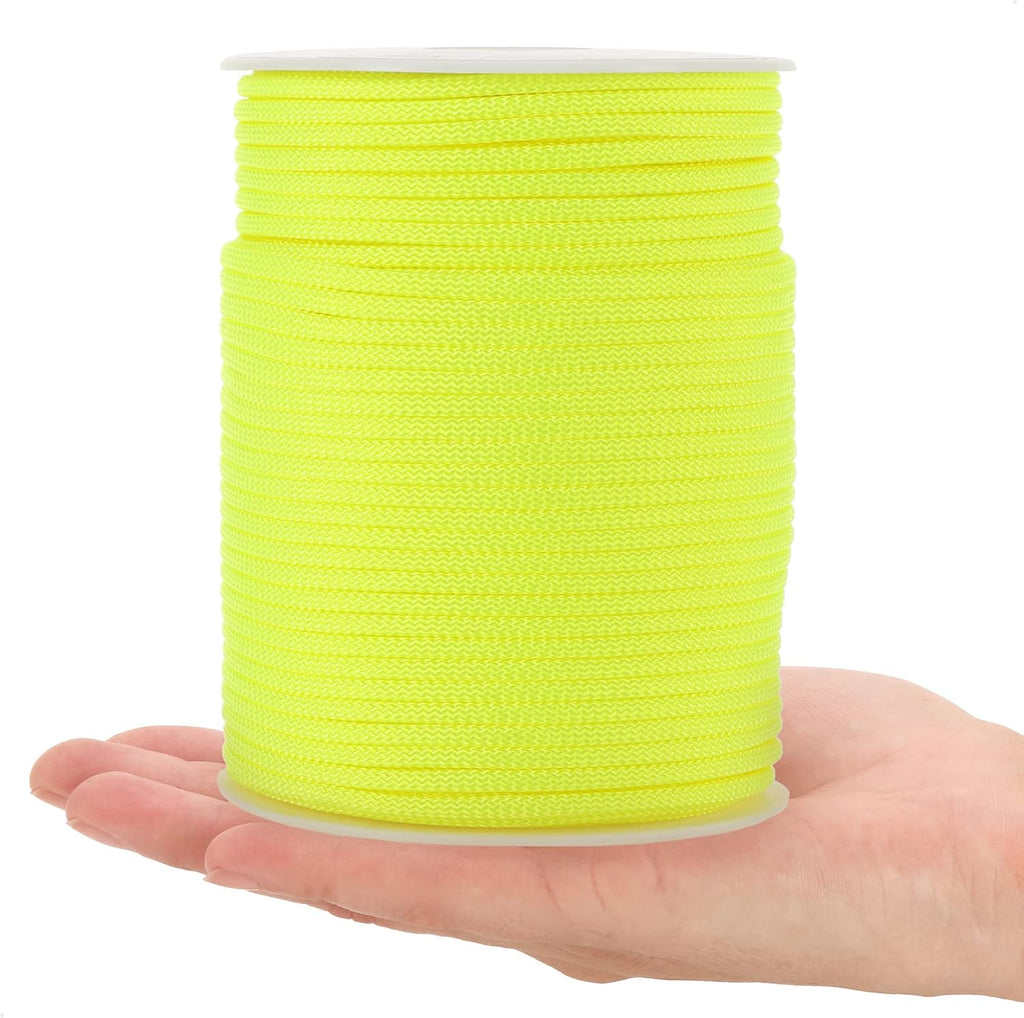 COM-FOUR® Paracord touw Ø 4 mm, 25 m - 7-voudig touw voor boten, camping, outdoor - nylon touw met een draagvermogen van 250 kg - tenttouw, scheerlijn, universeel touw