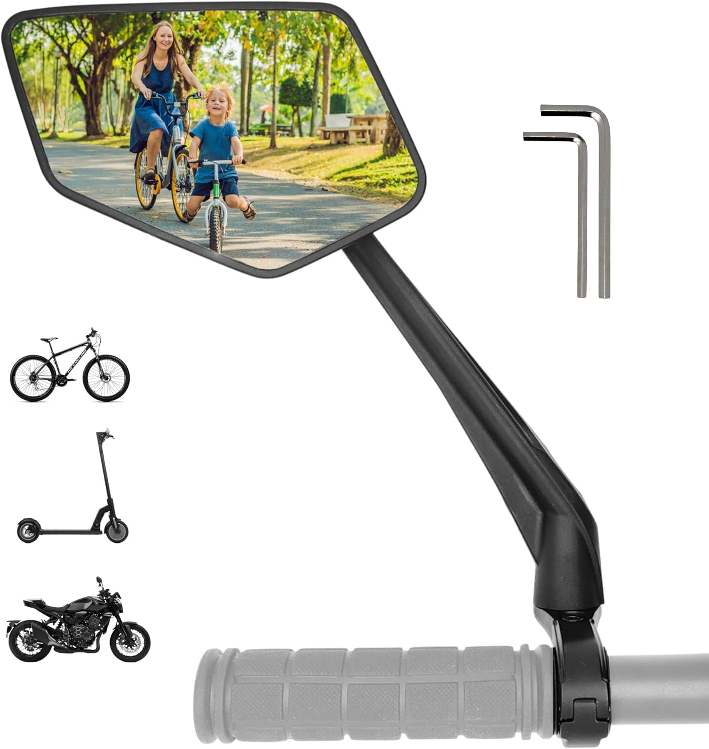 Fiets Achteruitkijkspiegel 360 graden verstelbaar