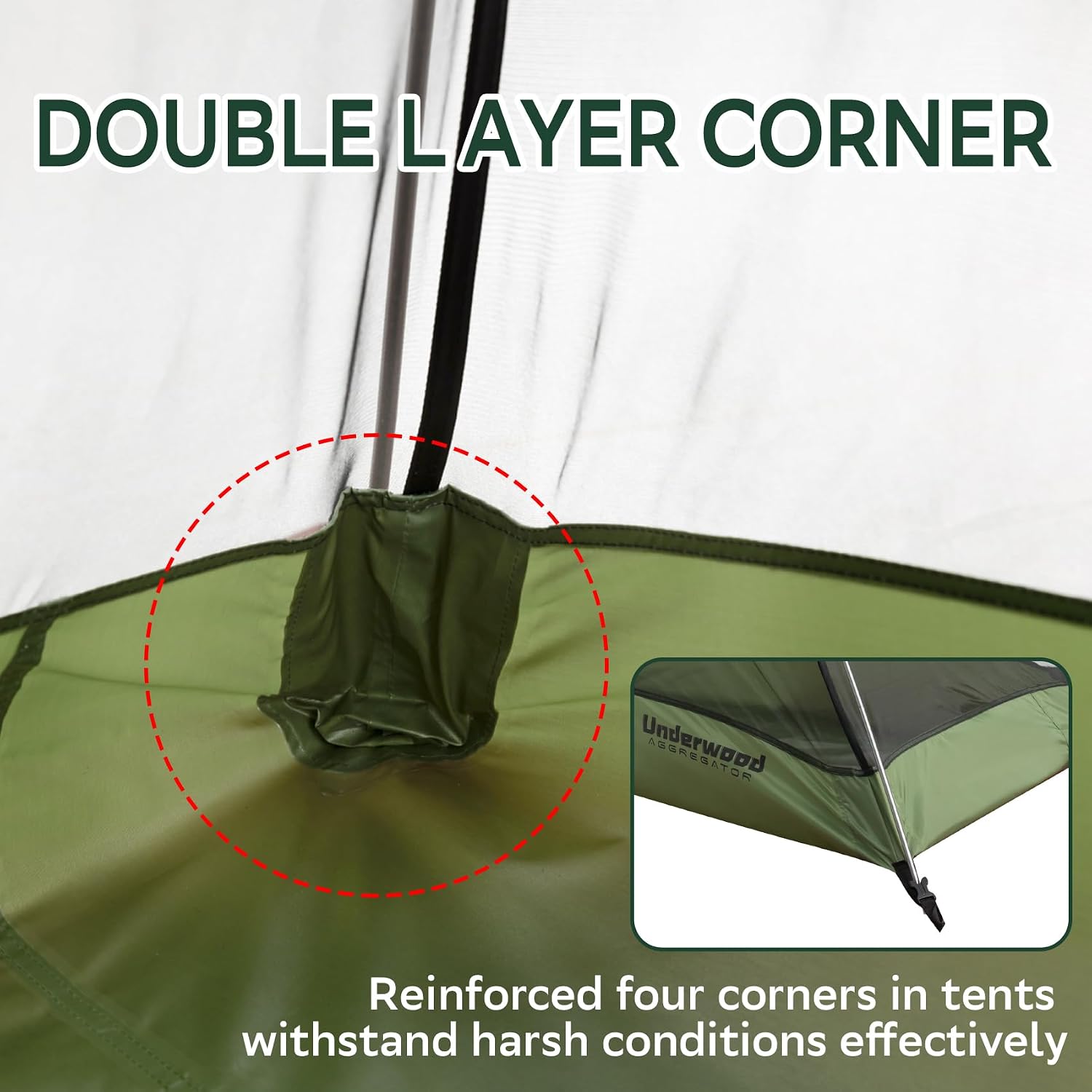 Wandeltent voor 1 persoon, lichte waterdichte campingtent, eenvoudige installatie, compacte tent voor 1 persoon, 3-seizoenentent voor één persoon