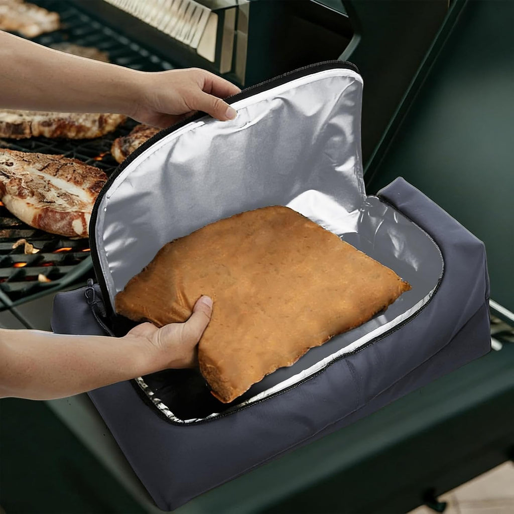 Sacs Organisateurs Camping - Pochette Isotherme De Grande Capacité Et - Sac Fourre-Tout Utilitaire - Pour Fourchettes Cuillères Voyage Pique-Nique