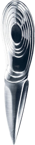 Couteau à Huîtres Professionnel Point-Virgule – Inox, Design Ambidextre, 15,5 cm