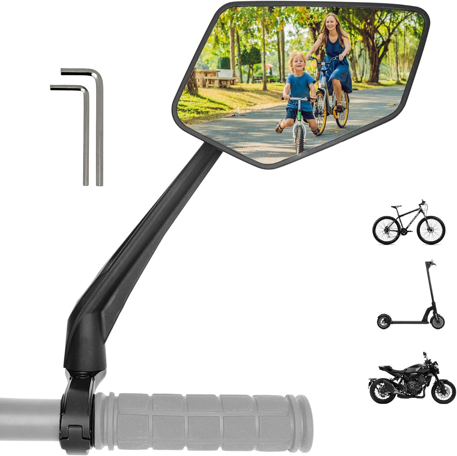 Fiets Achteruitkijkspiegel 360 graden verstelbaar
