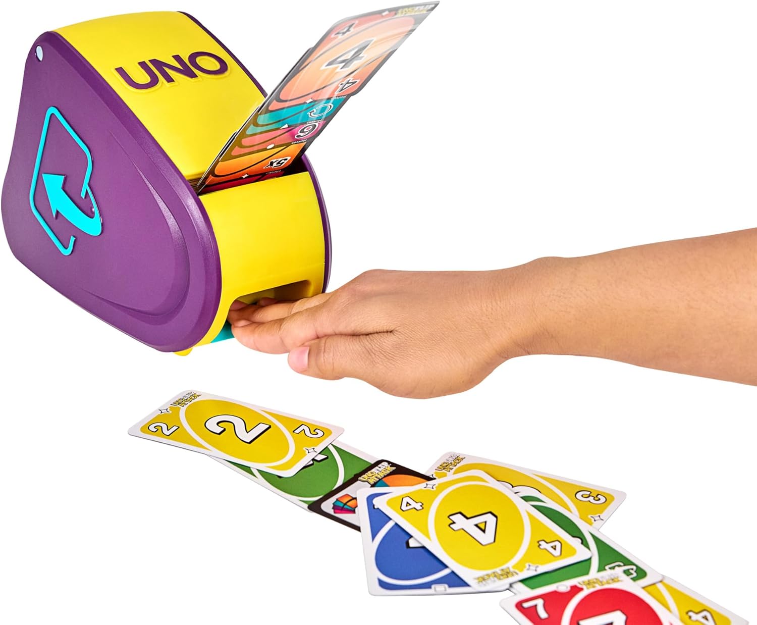 Mattel Games UNO Flip Extreme kaartspel voor kinderen, volwassenen en gezinnen, combineert UNO Flip en UNO Extreme in één spel, JCH61