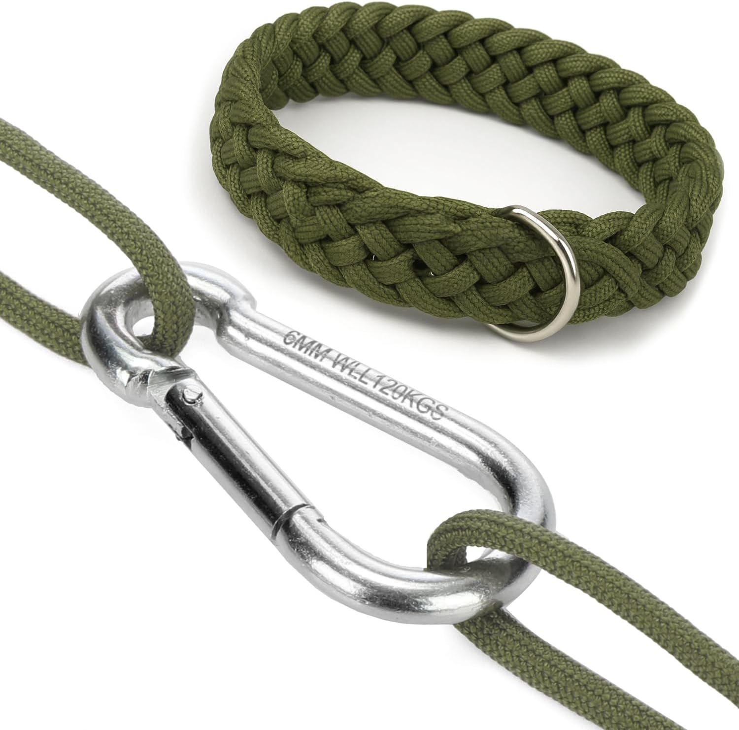 COM-FOUR® Paracord touw Ø 4 mm, 25 m - 7-voudig touw voor boten, camping, outdoor - nylon touw met een draagvermogen van 250 kg - tenttouw, scheerlijn, universeel touw