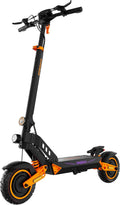 Kamikaze K1 Max Elektrische skateboard, dubbele motor, 2 x 1000 W, 52 V 20 Ah accu, bereik tot 80 km, snelheid 20 km/u, grote wielen, dubbele schijfrem, vering, IPX5