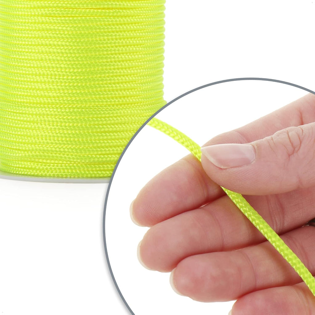 COM-FOUR® Paracord touw Ø 4 mm, 25 m - 7-voudig touw voor boten, camping, outdoor - nylon touw met een draagvermogen van 250 kg - tenttouw, scheerlijn, universeel touw
