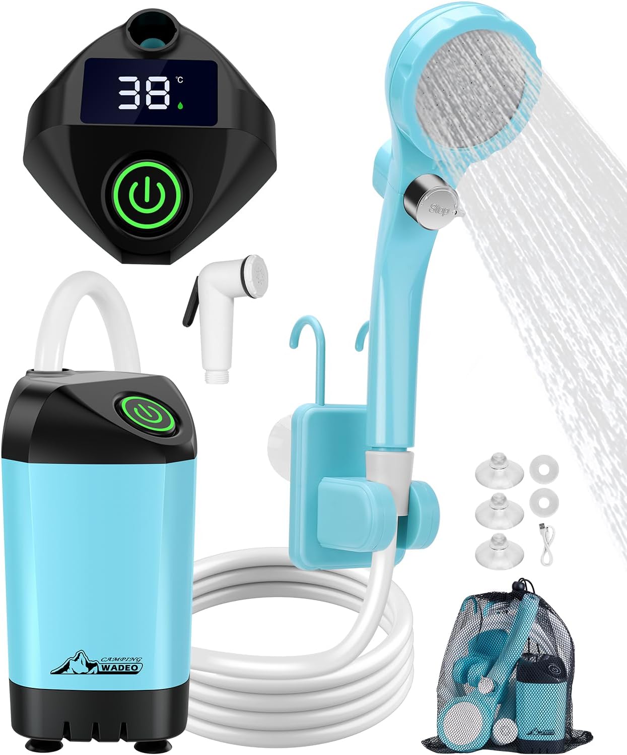 Ensemble de Douche de Camping WADEO
