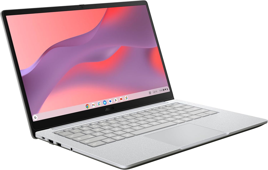 ASUS Chromebook Plus CX1405CTA-S60060 14 inch FHD 60 Hz draagbare pc (Intel Core 3-N355 processor 3,9 GHz, 8 GB LPDDR5, 128G eMMC, Intel UHD Graphics) ChromeOS - AZERTY-toetsenbord