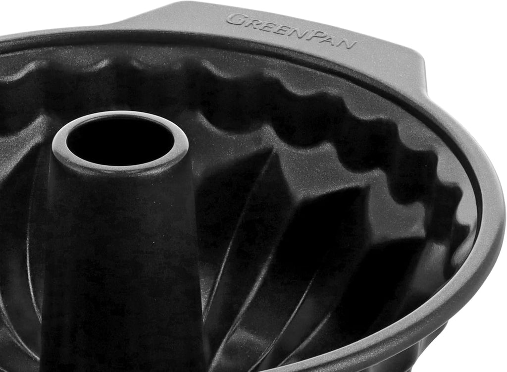 Moule à Kouglof GreenPan Bistrot – Céramique Antiadhésive Sans PFAS, Ø 24 cm, Noir