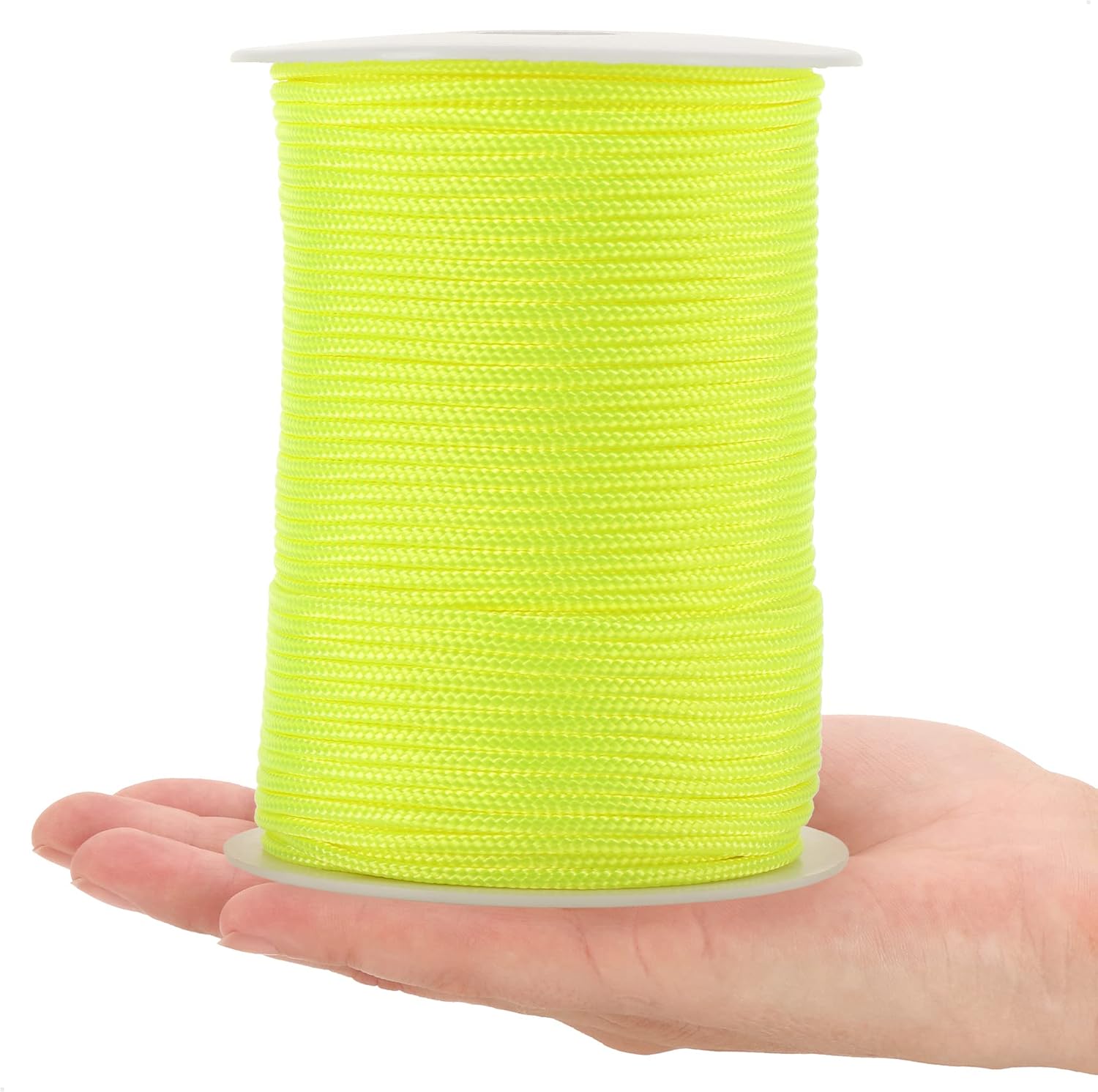 COM-FOUR® Paracord touw Ø 4 mm, 25 m - 7-voudig touw voor boten, camping, outdoor - nylon touw met een draagvermogen van 250 kg - tenttouw, scheerlijn, universeel touw