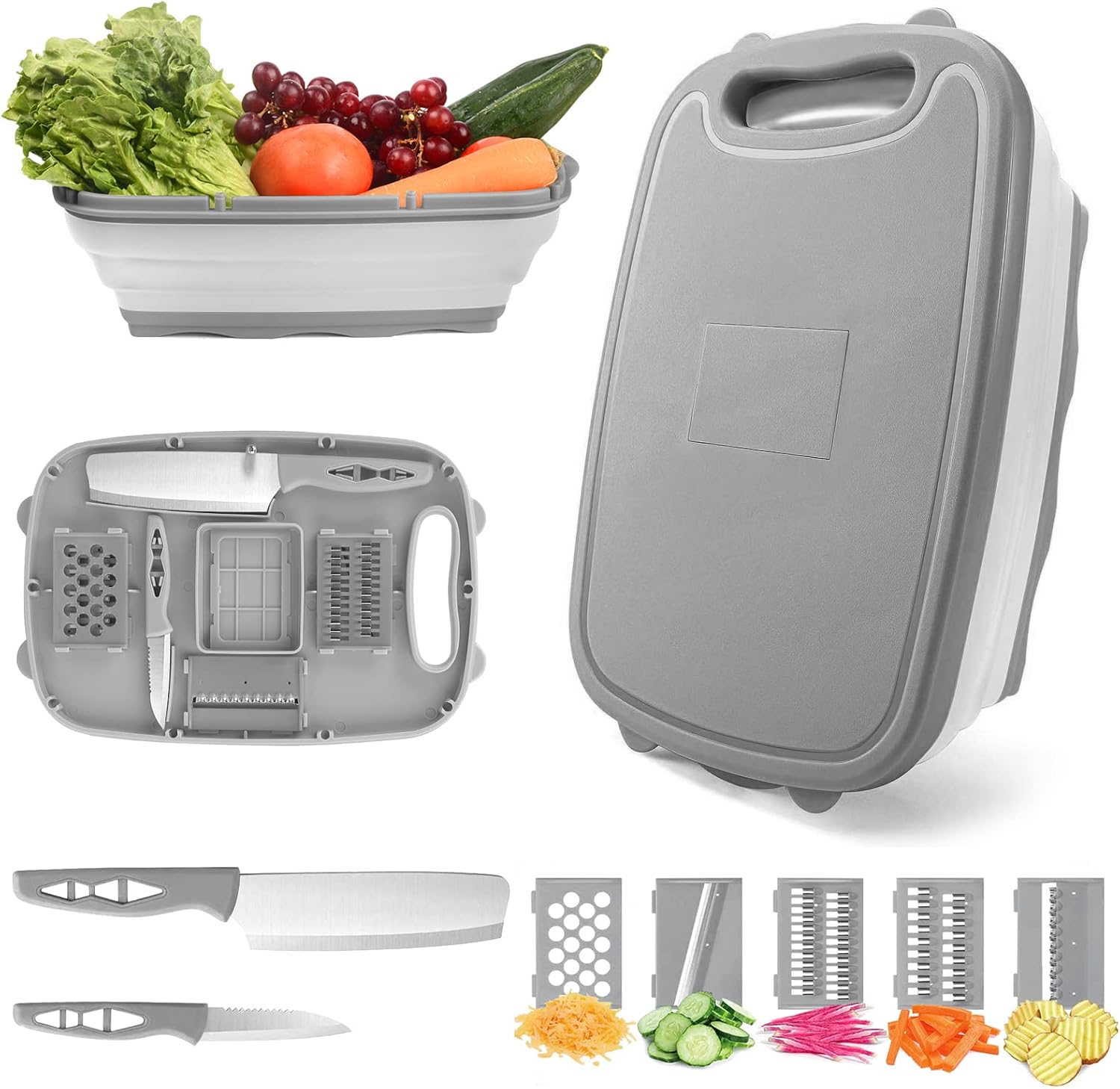NINGER 9-in-1 multifunctionele snijplank