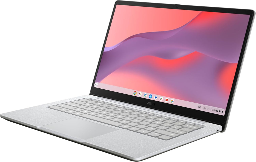 ASUS Chromebook Plus CX1405CTA-S60060 14 inch FHD 60 Hz draagbare pc (Intel Core 3-N355 processor 3,9 GHz, 8 GB LPDDR5, 128G eMMC, Intel UHD Graphics) ChromeOS - AZERTY-toetsenbord