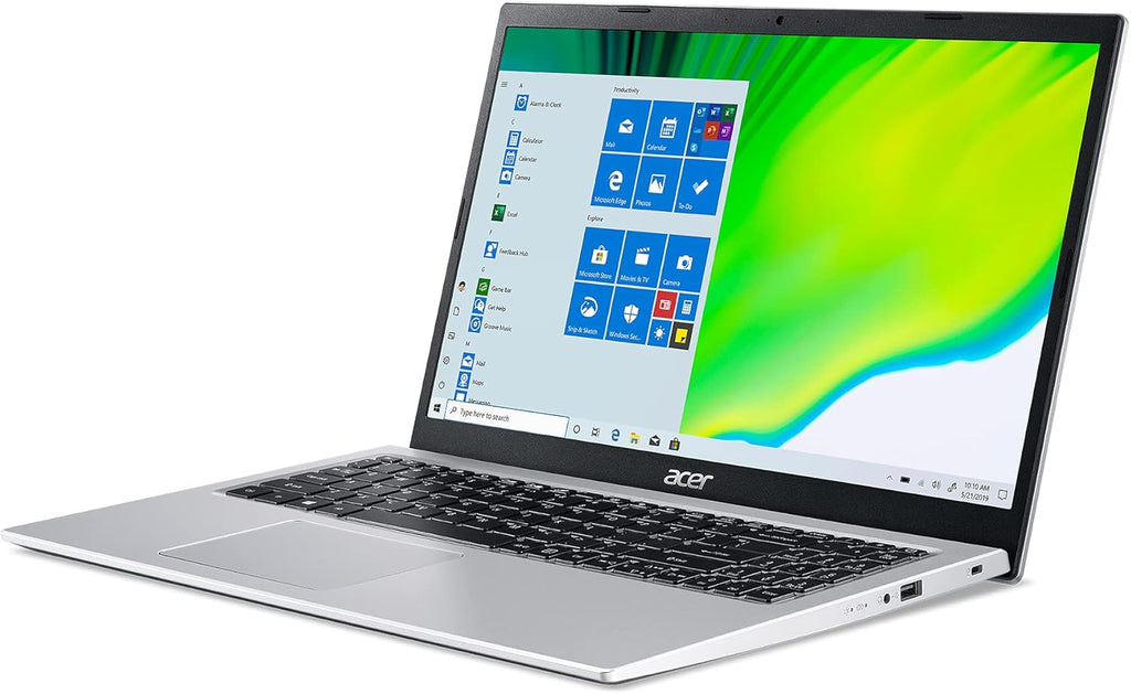 Acer Swift 1 A115-32-C3AK laptop, 35,6 cm (15,6 inch), Full HD, laptop (Intel Celeron N4500, 4 GB RAM, 128 GB eMMC, Intel UHD Graphics, Windows 11) - toetsenbord AZERTY (Frans), laptop Grijs