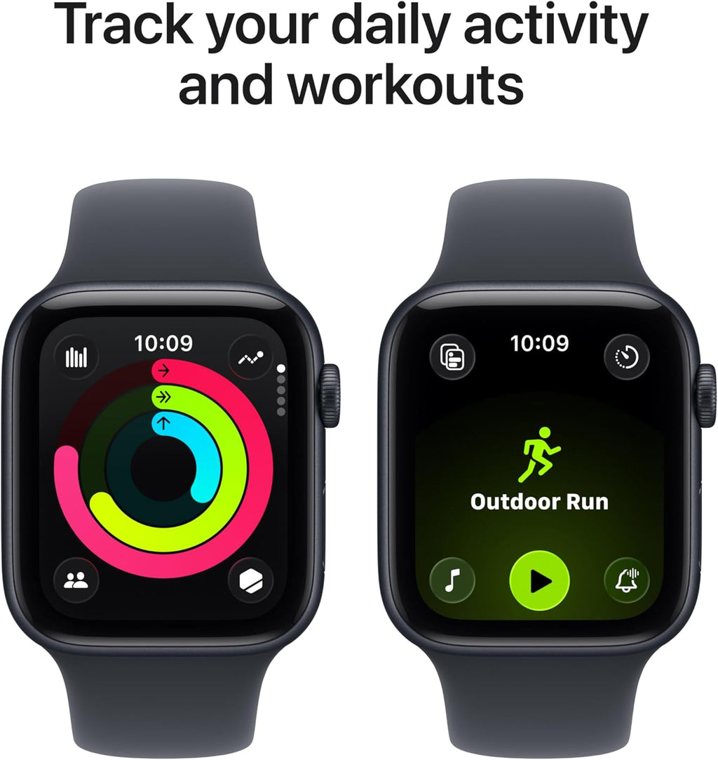 Apple Watch SE 3 [GPS 40mm] Smart Watch with Starlight Case and Starlight Sport Band - Activity / Sleep / Heart Rate Monitor - Always On Screen