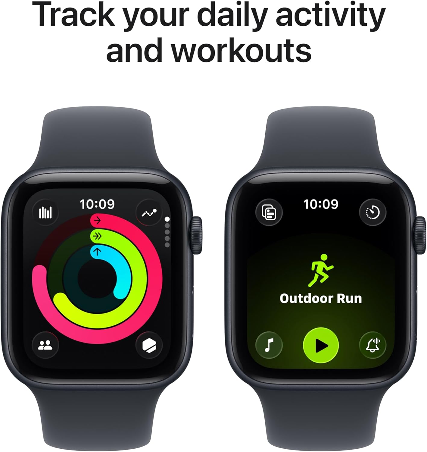Apple Watch SE 3 [GPS 40mm] Smart Watch with Starlight Case and Starlight Sport Band - Activity / Sleep / Heart Rate Monitor - Always On Screen