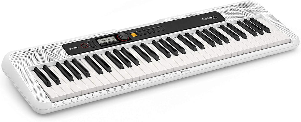 Casio CT-S200WE CASIOTONE toetsenbord met 61 standaardtoetsen en automatische begeleiding, wit