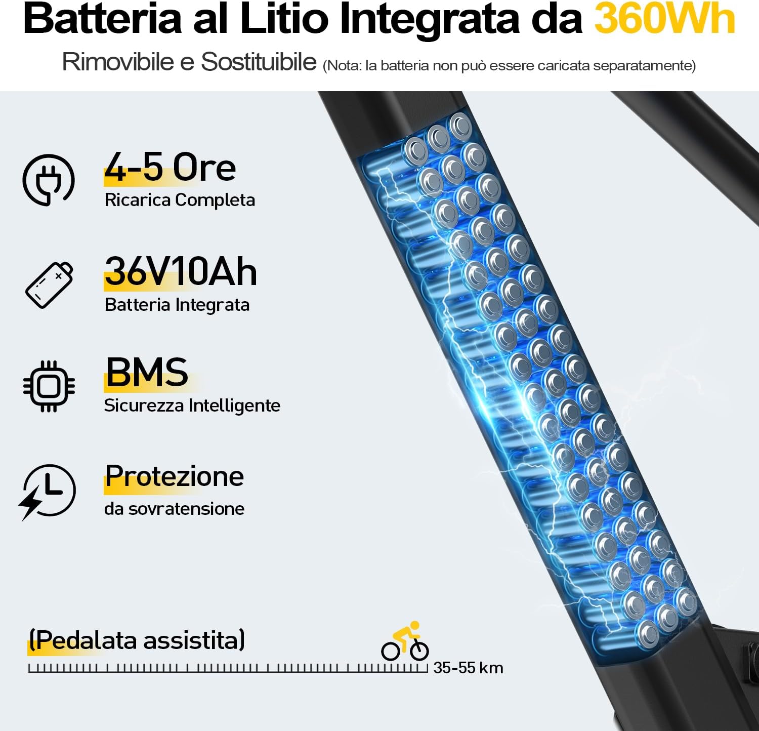 Elektrische fiets voor heren met 36 V 10 Ah accu, 7 versnellingen transmissie met lcd-display, 250 W motor en 25 km/u, lange afstand 80 km, 24/26 inch elektrische fiets voor volwassenen (26
