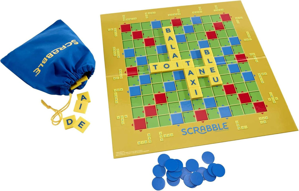Mattel Games - Y9668 - Mattel Scrabble Junior - Gezelschapsspel voor kinderen vanaf 6 jaar